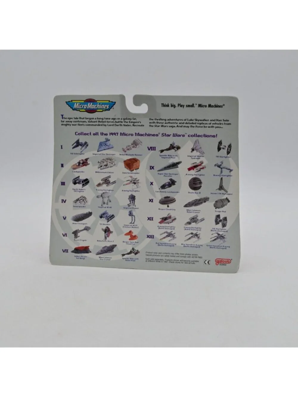 Star Wars Micro Machines VII Star Wars Vintage 1997